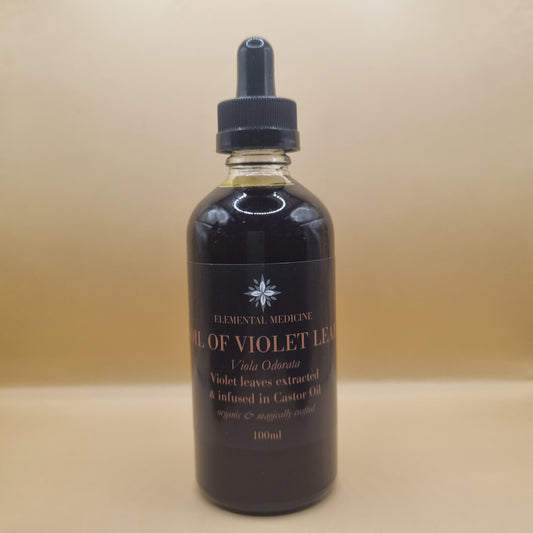 Violet Leaf in Castor Herbal Body Oil